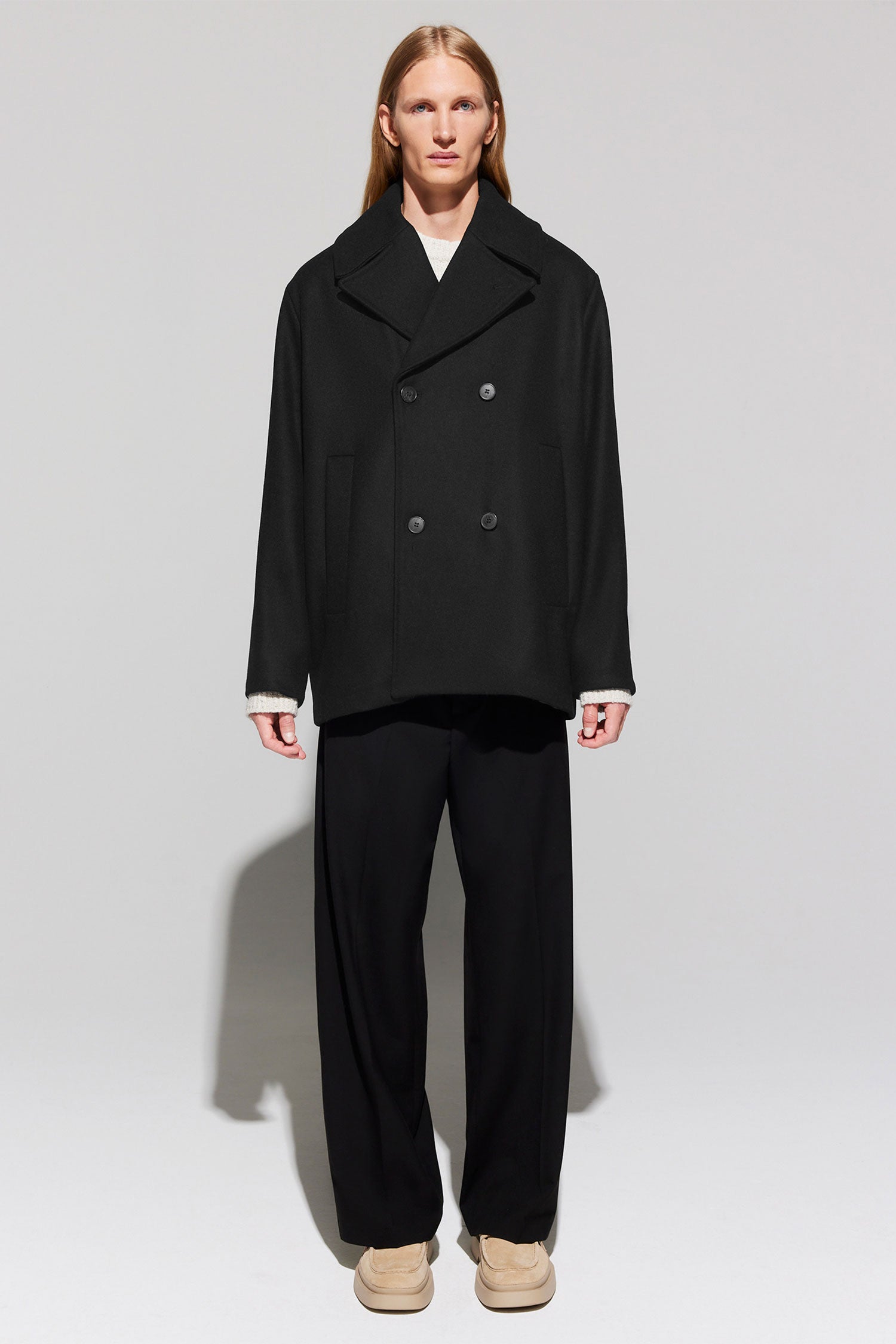 Rebin Black — Mens Coat — ELVINE Official Webshop