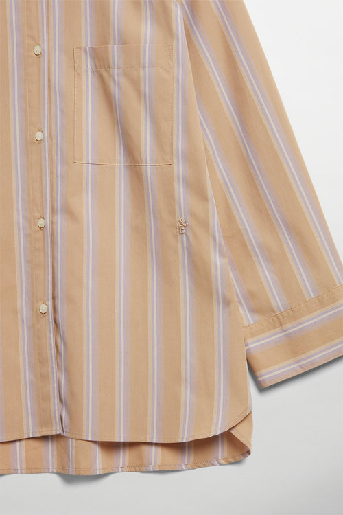 Noelle beige stripe