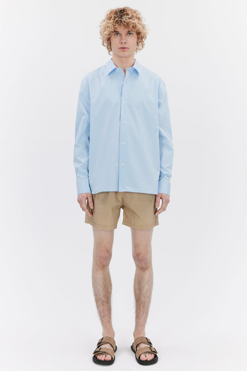 Ossian Poplin light blue